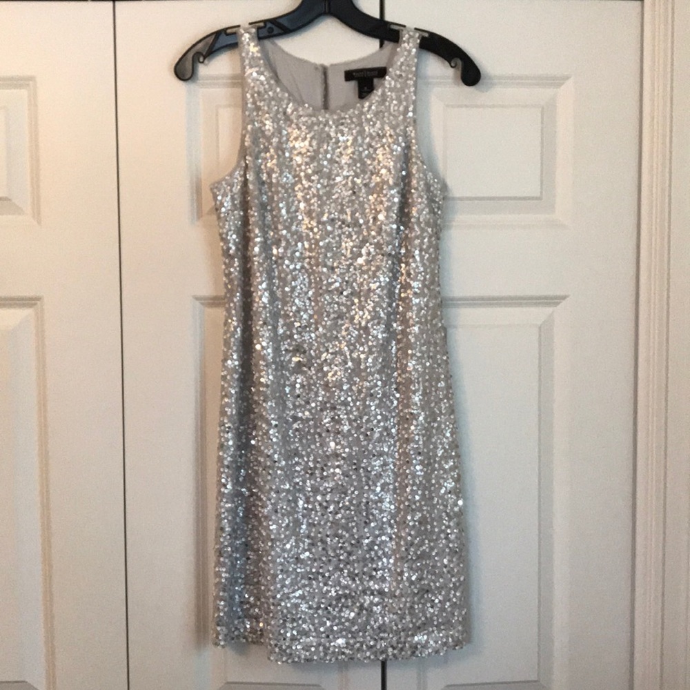 White House Black Market Sequin Cocktail Dress